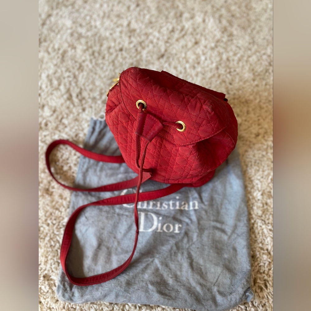 Christian Dior canvas backpack - Picture 5 of 16